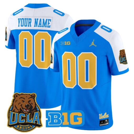 Custom UCLA Bruins Jersey Name, Number 2025 Vapor Limited - All Stitched