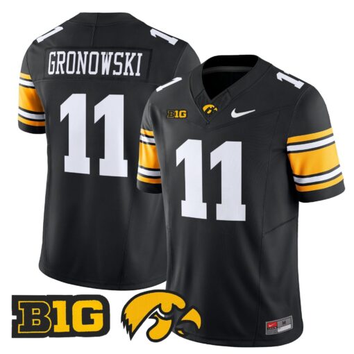 Iowa Hawkeyes 2025 Vapor Limited Jersey - All Stitched - Image 10