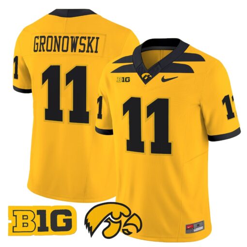 Iowa Hawkeyes 2025 Vapor Limited Jersey - All Stitched - Image 43