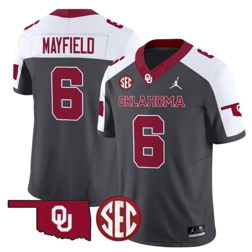 Oklahoma Sooners 2025 Vapor Limited Jersey - All Stitched - Image 37