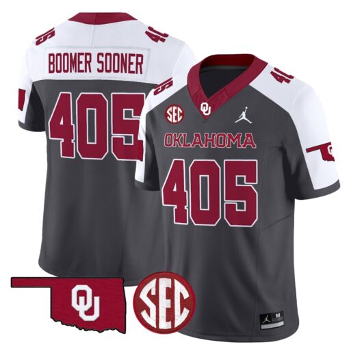 Oklahoma Sooners 2025 Vapor Limited Jersey - All Stitched - Image 8