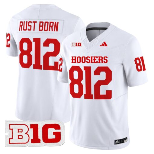 Indiana Hoosiers 2025 Vapor Limited Jersey - All Stitched - Image 3