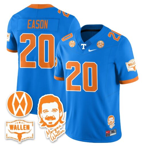 Tennessee Volunteers Morgan Wallen 2025 Jersey - All Stitched - Image 43