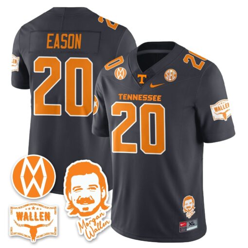 Tennessee Volunteers Morgan Wallen 2025 Jersey - All Stitched - Image 8