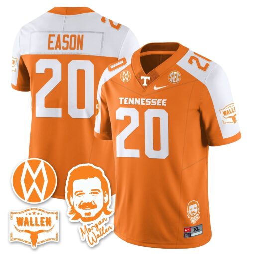 Tennessee Volunteers Morgan Wallen 2025 Jersey - All Stitched - Image 17