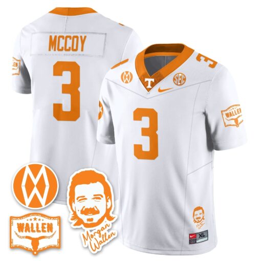 Tennessee Volunteers Morgan Wallen 2025 Jersey - All Stitched - Image 35
