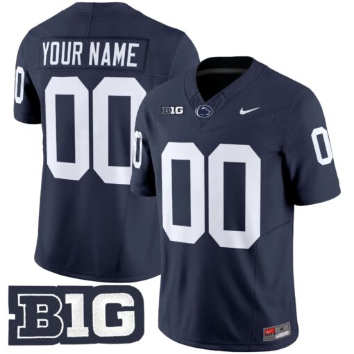 Custom Penn State Nittany Lions Jersey 2025 Vapor Limited - All Stitched - Image 2