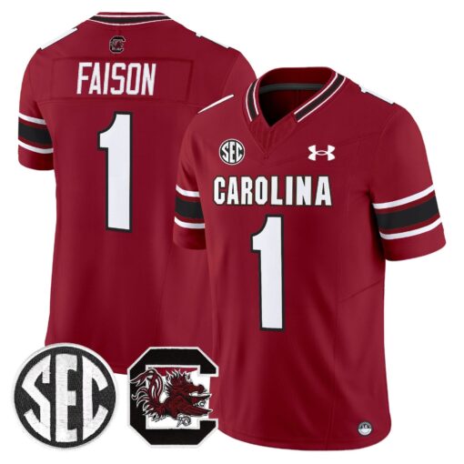 South Carolina Gamecocks 2025 Vapor Limited Jersey - All Stitched - Image 25