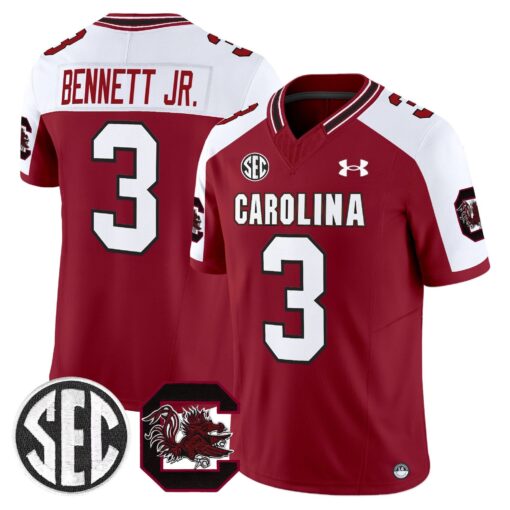 South Carolina Gamecocks 2025 Vapor Limited Jersey - All Stitched - Image 6