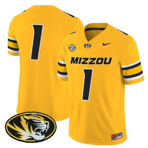 Missouri Tigers 2025 Vapor Limited Jersey - All Stitched - Image 11