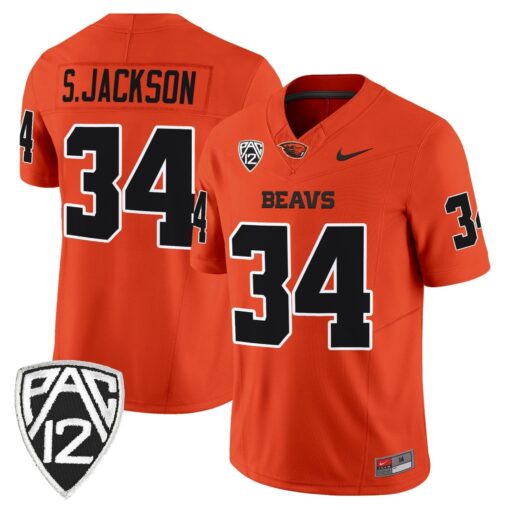 Oregon State Beavers 2025 Vapor Limited Jersey - All Stitched - Image 31