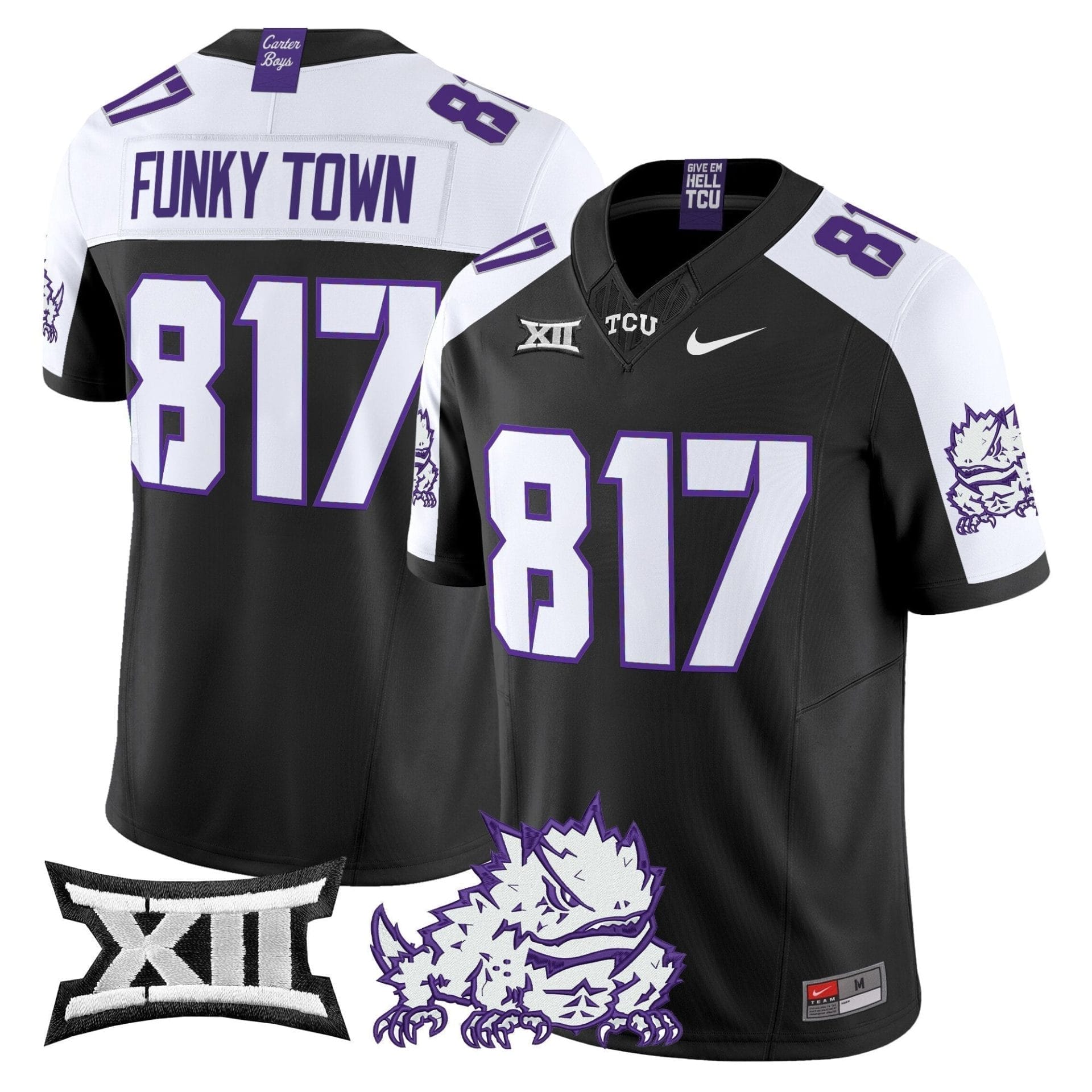 TCU Horned Frogs 2025 Vapor Limited Jersey - All stitched - Image 12