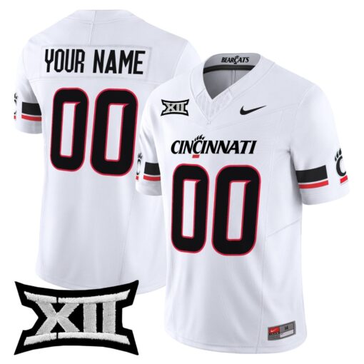 Custom Cincinnati Bearcats Jersey Name, Number 2025 Vapor Limited All Stitched - Image 2