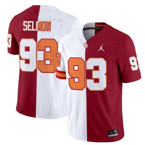 Oklahoma Sooners Split Vapor Limited Jersey - All Stitched - Image 3
