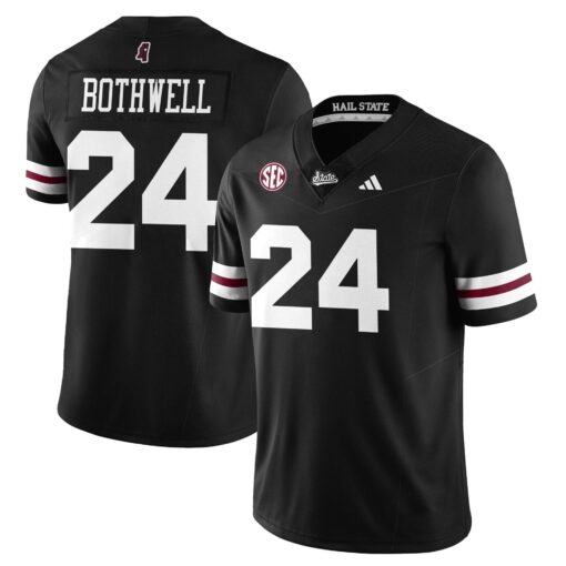 Mississippi State Football "Darkness" Limited Jersey - All Stitched - Image 12