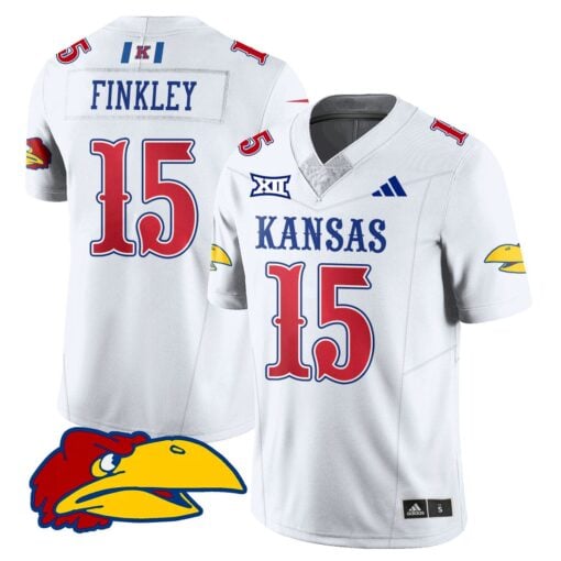 Kansas Jayhawks Football 2025 Limited Jersey - All Stitched - Image 15