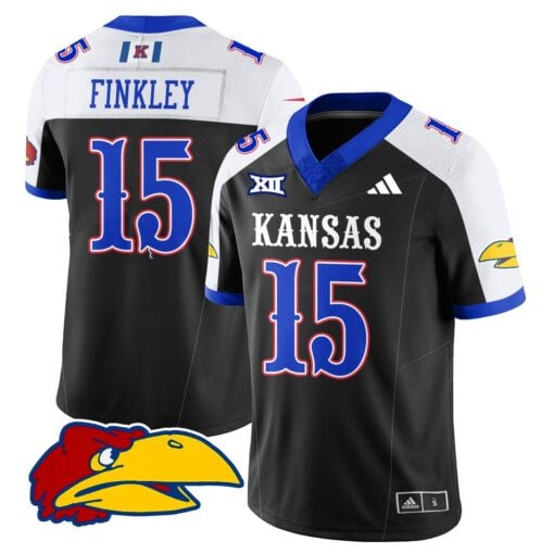 Kansas Jayhawks Football 2025 Limited Jersey - All Stitched - Image 24