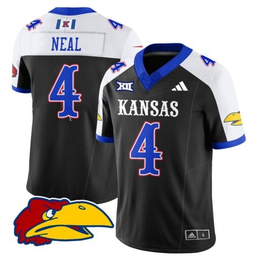 Kansas Jayhawks Football 2025 Limited Jersey - All Stitched - Image 17