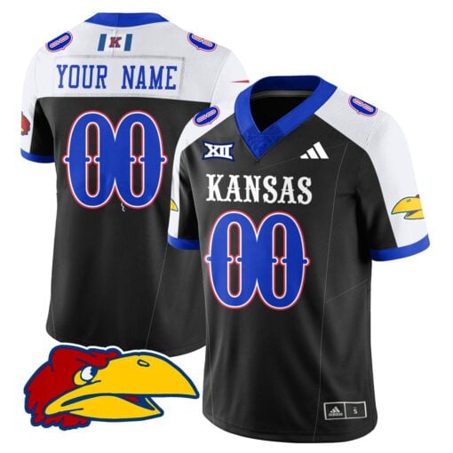 Kansas Jayhawks Football 2025 Limited Jersey - All Stitched - Image 5
