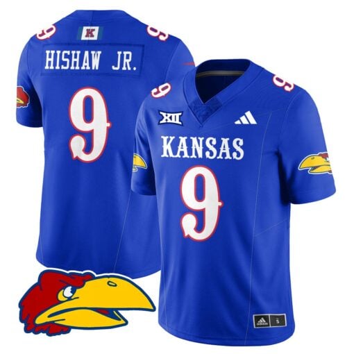 Kansas Jayhawks Football 2025 Limited Jersey - All Stitched - Image 28