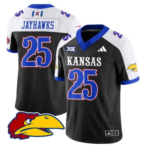 Kansas Jayhawks Football 2025 Limited Jersey - All Stitched - Image 13