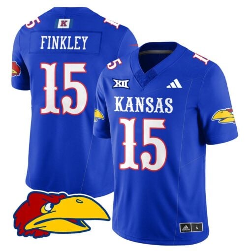 Kansas Jayhawks Football 2025 Limited Jersey - All Stitched