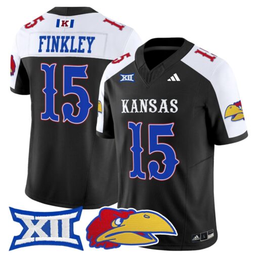 Kansas Jayhawks 2025 Vapor Limited Jersey - All Stitched - Image 30