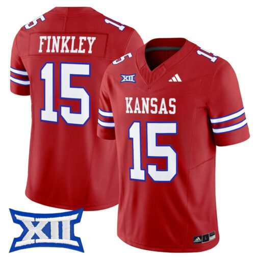 Kansas Jayhawks 2025 Vapor Limited Jersey - All Stitched - Image 46