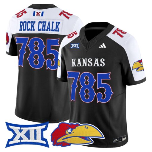 Kansas Jayhawks 2025 Vapor Limited Jersey - All Stitched - Image 25
