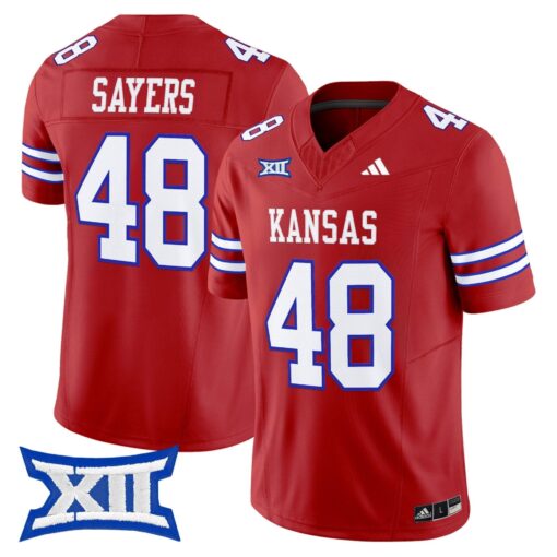 Kansas Jayhawks 2025 Vapor Limited Jersey - All Stitched - Image 47