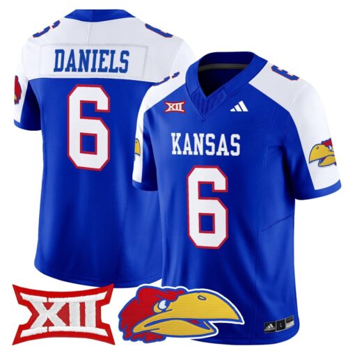 Kansas Jayhawks 2025 Vapor Limited Jersey - All Stitched - Image 13