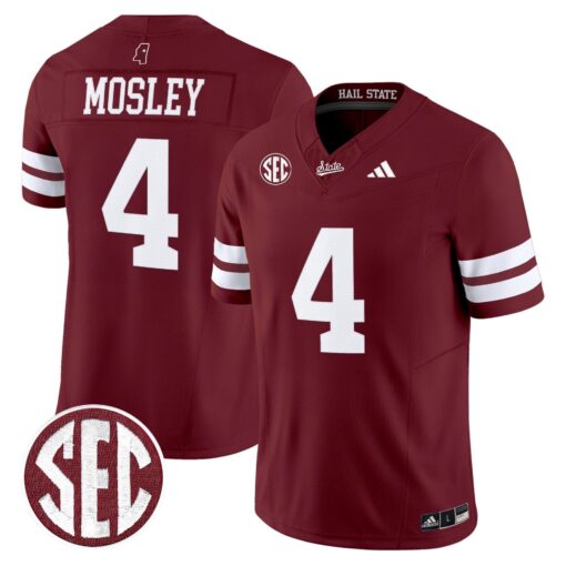Mississippi State Bulldogs 'Dark Mode' Vapor Limited Jersey - All Stitched - Image 31