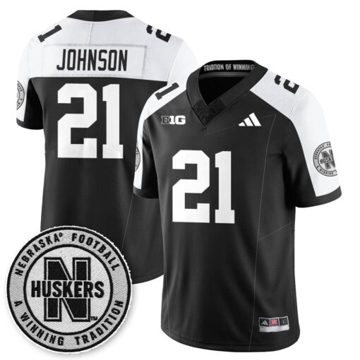 Nebraska Football 2025 "Blackout" Jersey - All Stitched - Image 9