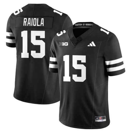 Nebraska Football 2025 "Blackout" Jersey - All Stitched - Image 8