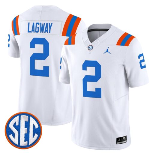 Florida Gators '1960s Throwback' Vapor Limited Jersey - All Stitched - Image 37