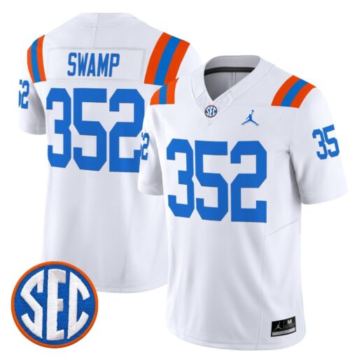 Florida Gators '1960s Throwback' Vapor Limited Jersey - All Stitched - Image 38