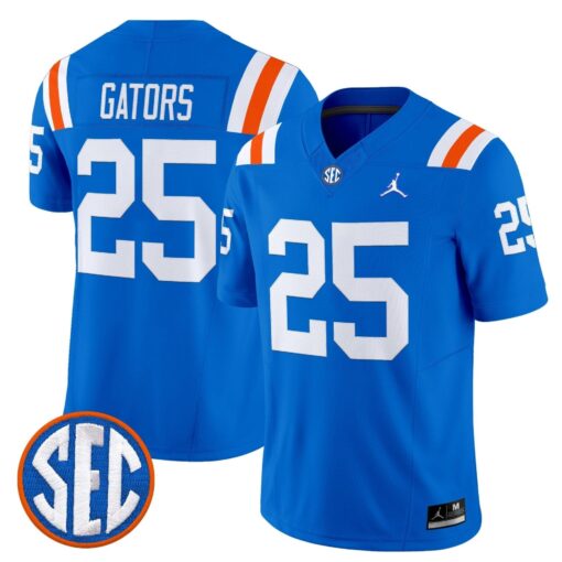 Florida Gators '1960s Throwback' Vapor Limited Jersey - All Stitched - Image 4