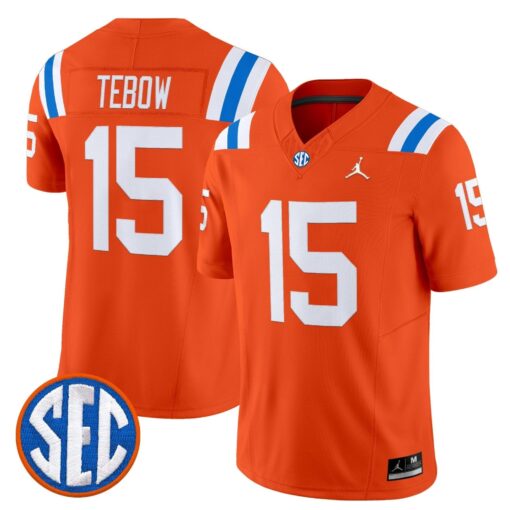 Florida Gators '1960s Throwback' Vapor Limited Jersey - All Stitched - Image 12