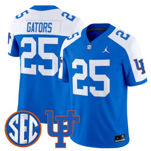 Florida Gators '1960s Throwback' Vapor Limited Jersey - All Stitched - Image 22