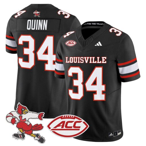 Louisville Cardinals '1980s Throwback' Vapor Limited Jersey - All Stitched - Image 39