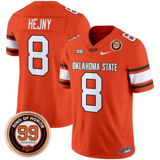 Oklahoma State Cowboys 2025 Vapor Limited Jersey - Leslie O'neal Patch - All Stitched - Image 23