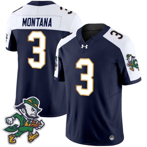 Notre Dame Fighting Irish 2025 'Gridiron Leprechaun Edition' Vapor Limited Jersey – All Stitched - Image 15