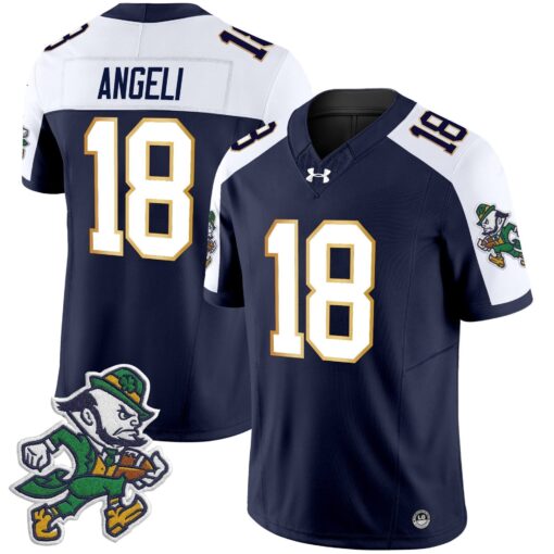 Notre Dame Fighting Irish 2025 'Gridiron Leprechaun Edition' Vapor Limited Jersey – All Stitched - Image 11