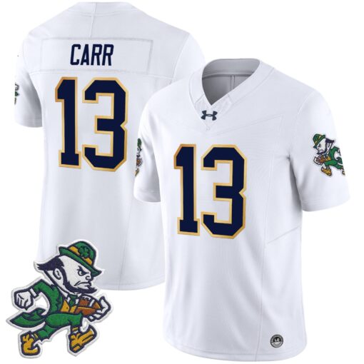 Notre Dame Fighting Irish 2025 'Gridiron Leprechaun Edition' Vapor Limited Jersey – All Stitched - Image 16