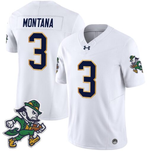 Notre Dame Fighting Irish 2025 'Gridiron Leprechaun Edition' Vapor Limited Jersey – All Stitched - Image 35