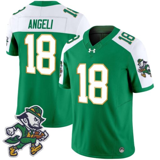 Notre Dame Fighting Irish 2025 'Gridiron Leprechaun Edition' Vapor Limited Jersey – All Stitched - Image 20