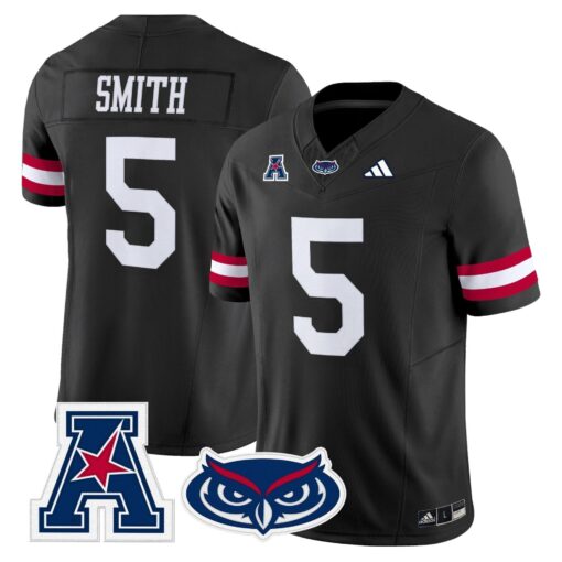 Florida Atlantic Owls 2025 Vapor Limited Jersey - All Stitched - Image 44