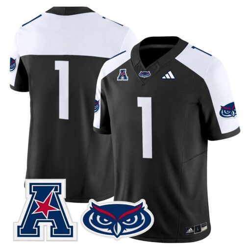 Florida Atlantic Owls 2025 Vapor Limited Jersey - All Stitched - Image 29