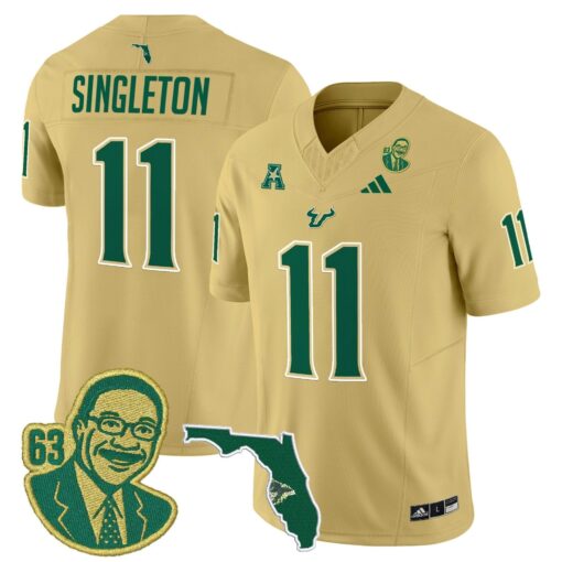 South Florida Bulls 'Lee Roy Selmon Legacy Edition' Vapor Limited Jersey - All Stitched - Image 11