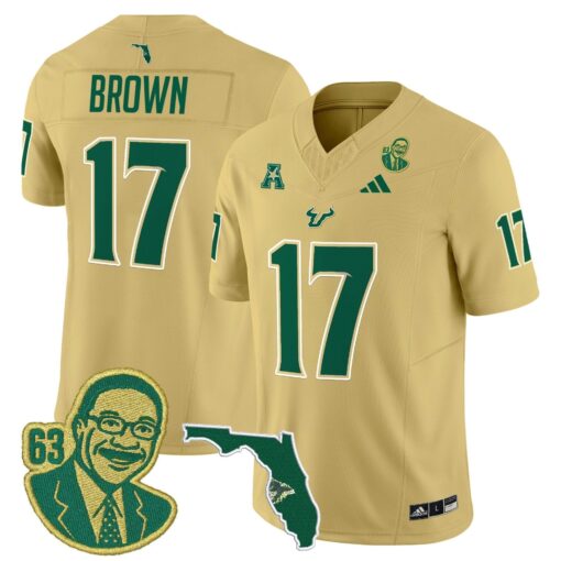 South Florida Bulls 'Lee Roy Selmon Legacy Edition' Vapor Limited Jersey - All Stitched - Image 9